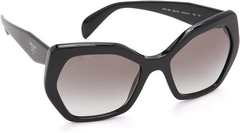 prada pr 16rs 1ab0a7|Prada Black Butterfly Sunglasses PR.